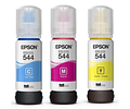 Epson 544 | Pack Colores | Cyan Magenta Yellow | Tinta Original