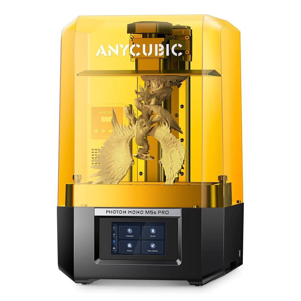 Pack M5S Pro + WC Max Anycubic | Impresora 3D Resina + Máquina Lavado y Curado