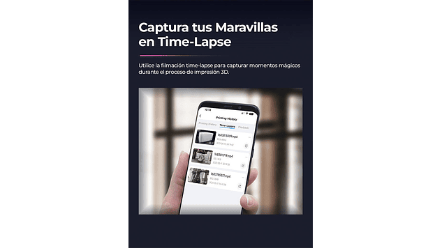 Nebula Cámara | Creality | Ender-3 V3 KE / CR-10 SE / HALOT-MAGE PRO / Ender-3 V3 | Accesorio 3D | Alta Precisión 8