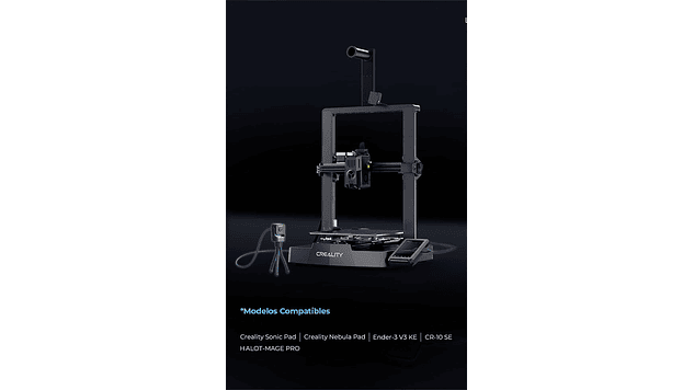Nebula Cámara | Creality | Ender-3 V3 KE / CR-10 SE / HALOT-MAGE PRO / Ender-3 V3 | Accesorio 3D | Alta Precisión 13