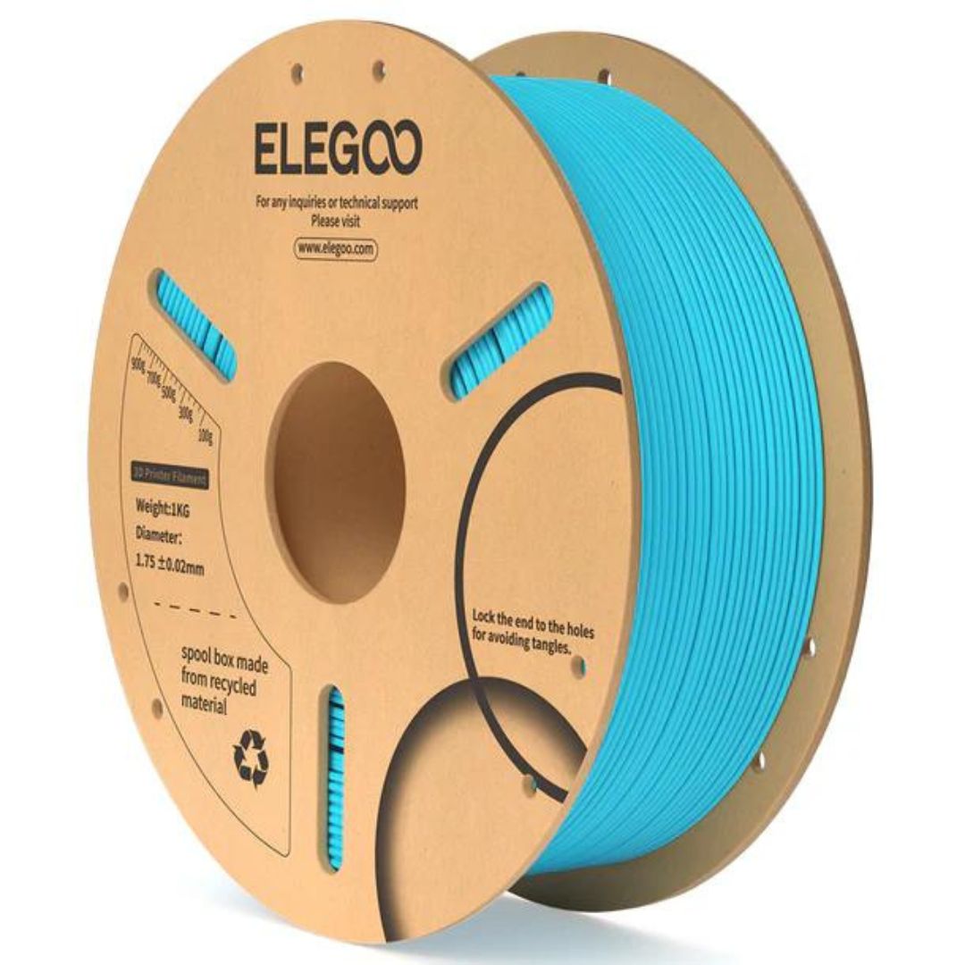 Filamento PLA Azul Claro 1kg Elegoo | Filamentos