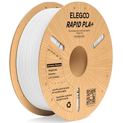 Filamento PLA+ RAPID Alta Velocidad Blanco 1kg Elegoo | Filamentos