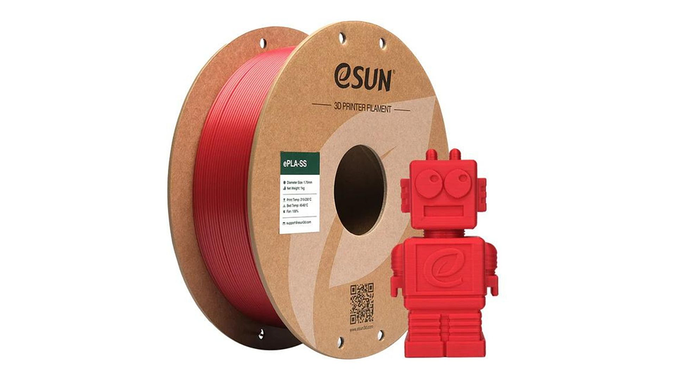 Filamento PLA Super Speed Alta Velocidad Rojo Fuego 1kg Esun | Filamentos 1