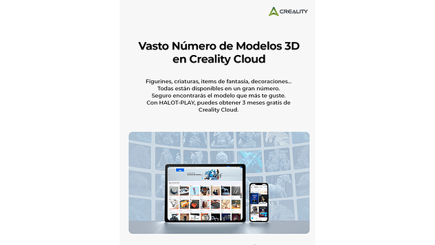 Halot Play 4K Creality | Tamaño Imp 192X120X200mm | Impresora 3D Resina 28