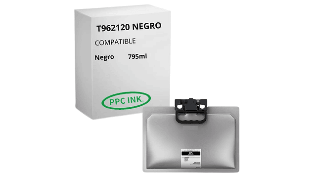 EPSON Tinta Bolsa T962 XXL Negro | T962120-AL | Tinta Alternativa | Ppc 1