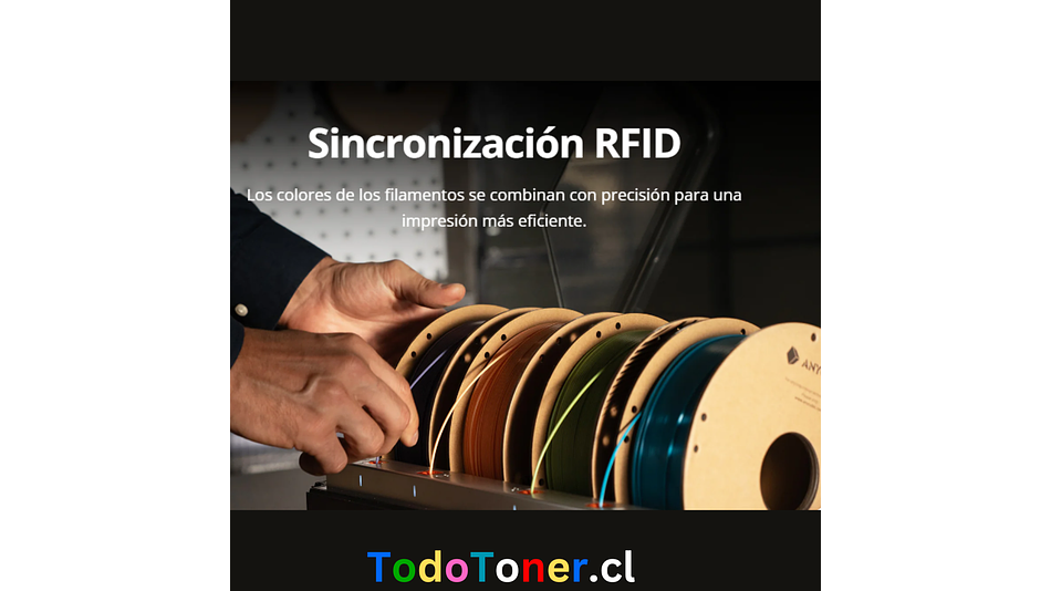 Kobra 3 Combo Multi Color  Anycubic | Tamaño Imp 250x250x260mm | Velocidad 600mm/s | Impresora 3D |  8