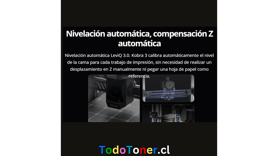 Kobra 3 Combo Multi Color  Anycubic | Tamaño Imp 250x250x260mm | Velocidad 600mm/s | Impresora 3D |  12