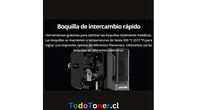 Kobra 3 Combo Multi Color  Anycubic | Tamaño Imp 250x250x260mm | Velocidad 600mm/s | Impresora 3D |  13