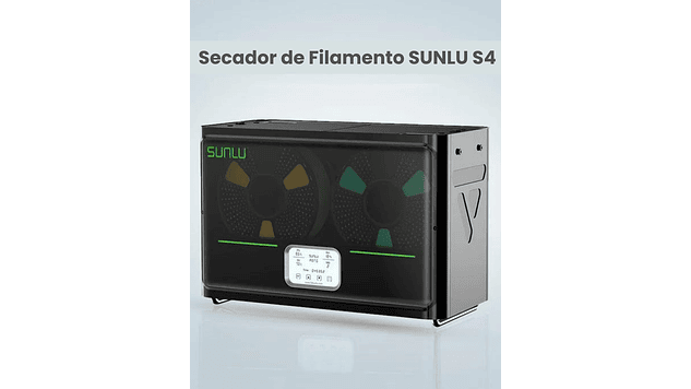 Caja Secadora de Filamento Dual S4 Marca Sunlu 4