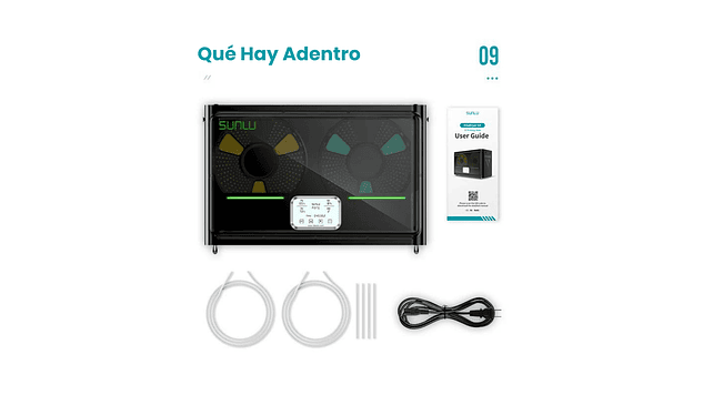 Caja Secadora de Filamento Dual S4 Marca Sunlu 6