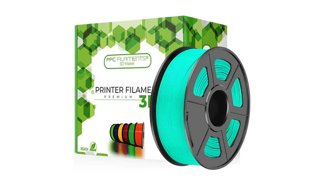 Filamento PLA+ Verde Menta 1kg TODOTONER.CL | Filamentos 1