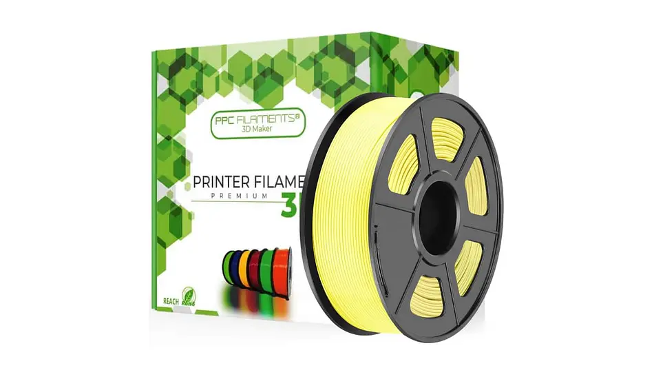 Filamento PLA+ Amarillo Limón 1kg TODOTONER.CL | Filamentos 1