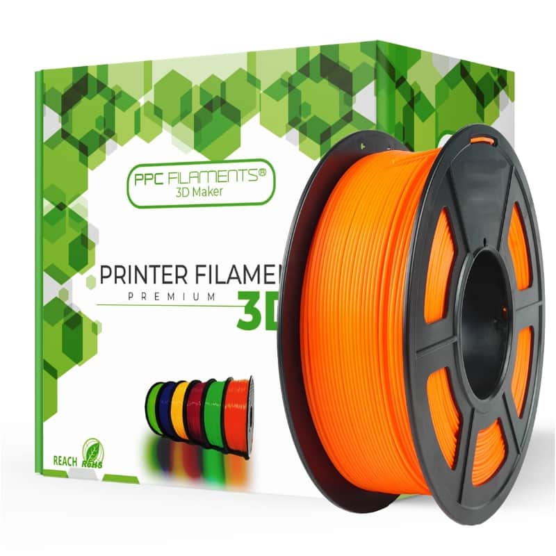 Filamento PLA+ Naranjo Sol 1kg Ppc Filaments | Filamentos