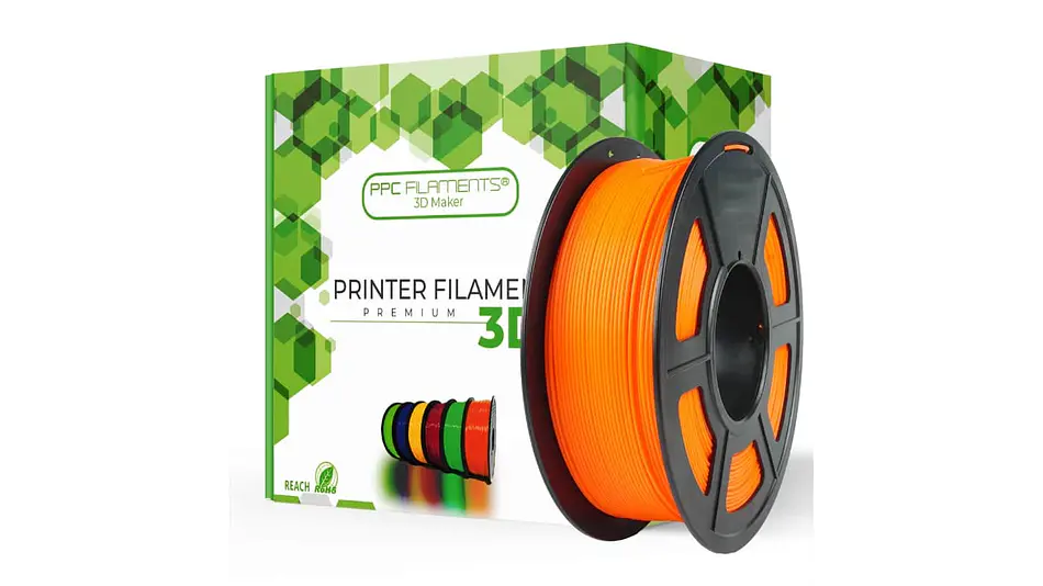 Filamento PLA+ Naranjo Sol 1kg TODOTONER.CL | Filamentos 1