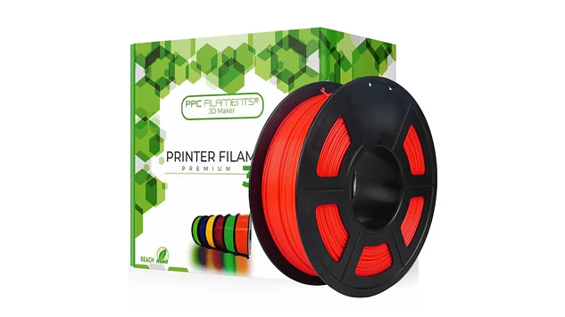 Filamento PLA+ Rojo Cherry 1kg TODOTONER.CL | Filamentos 1