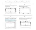 Pack x 5 Fep o Película FEP Mars 5 y Mars 5 Ultra 14,6cm / 20,6cm Impresora 3D | Repuestos 3D