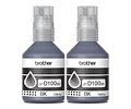 Pack 2 x Brother BTD100BK Black | Tinta Original