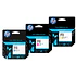 HP 711 Pack de 3 Colores | Tinta Plotter Original