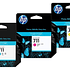 HP 711 Pack de 3 Colores | Tinta Plotter Original