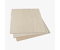 Pack x 10 Láminas Madera de Tilo 200x200x3mm | Repuestos 3D