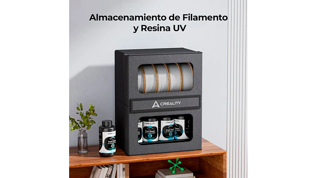 Caja Resguardo Resinas y Filamentos Creality | Accesorio 3D | Alta Precisión 9