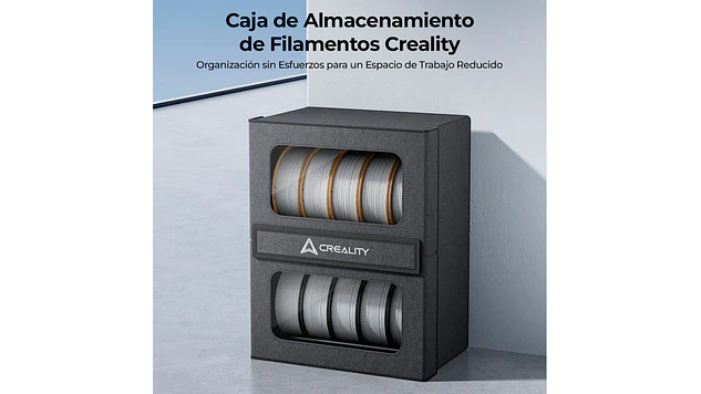 Caja Resguardo Resinas y Filamentos Creality | Accesorio 3D | Alta Precisión 5