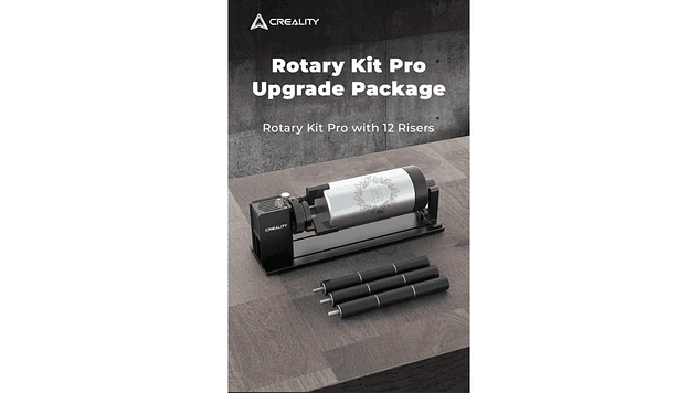 Rotador de Elemento Grabado Laser Kit Pro Actualizado Creality | Accesorio 3D | Alta Precisión 3