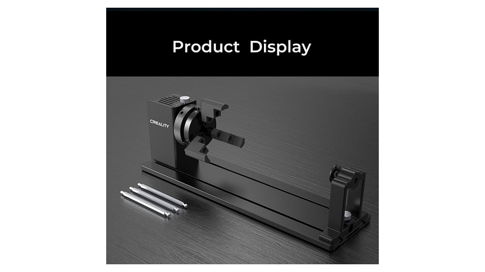 Rotador de Elemento Grabado Laser Kit Pro Actualizado Creality | Accesorio 3D | Alta Precisión 14