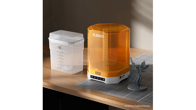 Mercury Plus V3.0 | Máquina 3D de Curado y Lavado | Alta Precisión 7