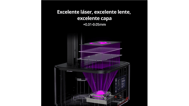 Photon Mono 4 Ultra 10K 120mm/h Anycubic | Tamaño Imp 153.4X87X165mm | Impresora 3D Resina 4