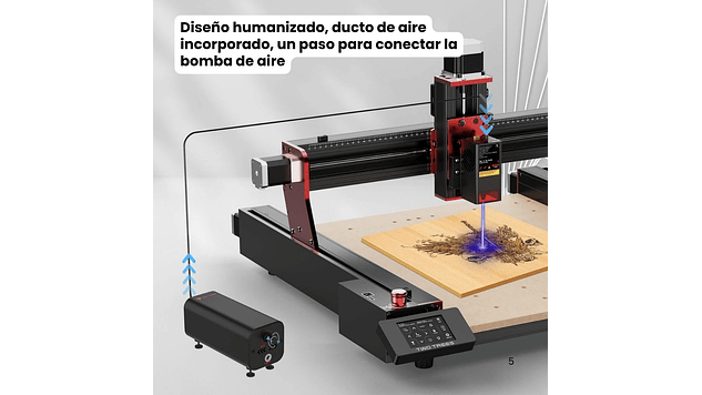 Módulo Laser TC20 20W  Twotrees | Grabado Láser y Cortador Láser CNC 4