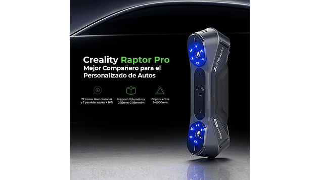 CR-Scan Raptor Pro Creality | Escaner 3D 6
