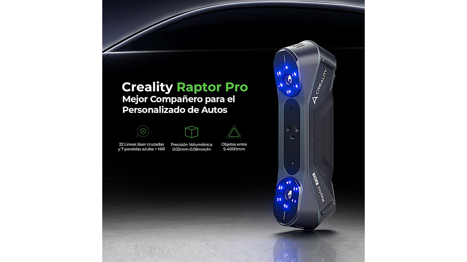 CR-Scan Raptor Pro Creality | Escaner 3D 6