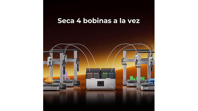 Dry Box o Secadora de Filamentos | SpacePi X4 | Marca Creality 3