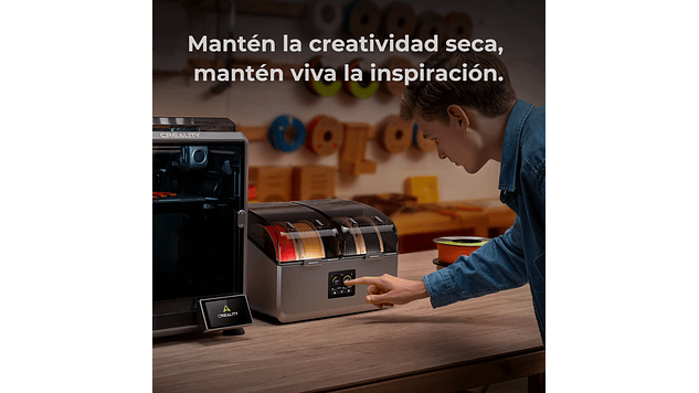 Dry Box o Secadora de Filamentos | SpacePi X4 | Marca Creality 5