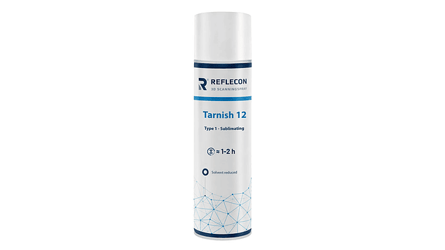 Spray de Escaneo 3D sublimante Tarnish 12 |Tiempo de 1-2 horas 500ML | Marca Reflecon 1