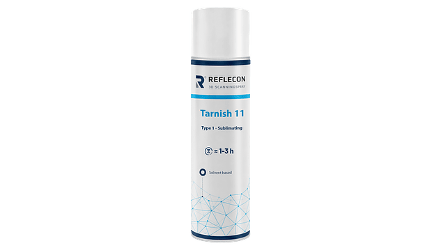 Spray de Escaneo 3D sublimante Tarnish 11 |Tiempo de 1-3 horas 500ML | Marca Reflecon | Escaner 3D 1