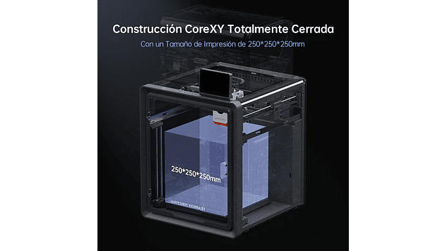 Kobra S1  Anycubic | Tamaño Imp 250x250x250mm | Velocidad 600mm/s | Impresora 3D |  2