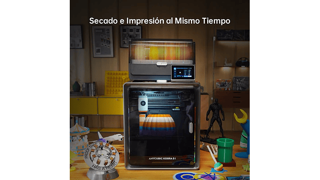 Kobra S1  Anycubic | Tamaño Imp 250x250x250mm | Velocidad 600mm/s | Impresora 3D |  5