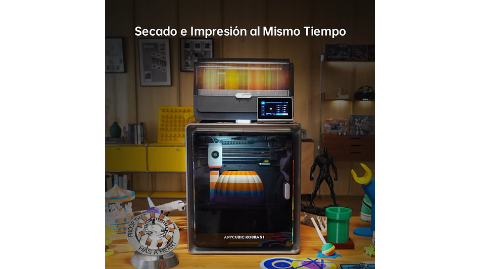 Kobra S1  Anycubic | Tamaño Imp 250x250x250mm | Velocidad 600mm/s | Impresora 3D |  5