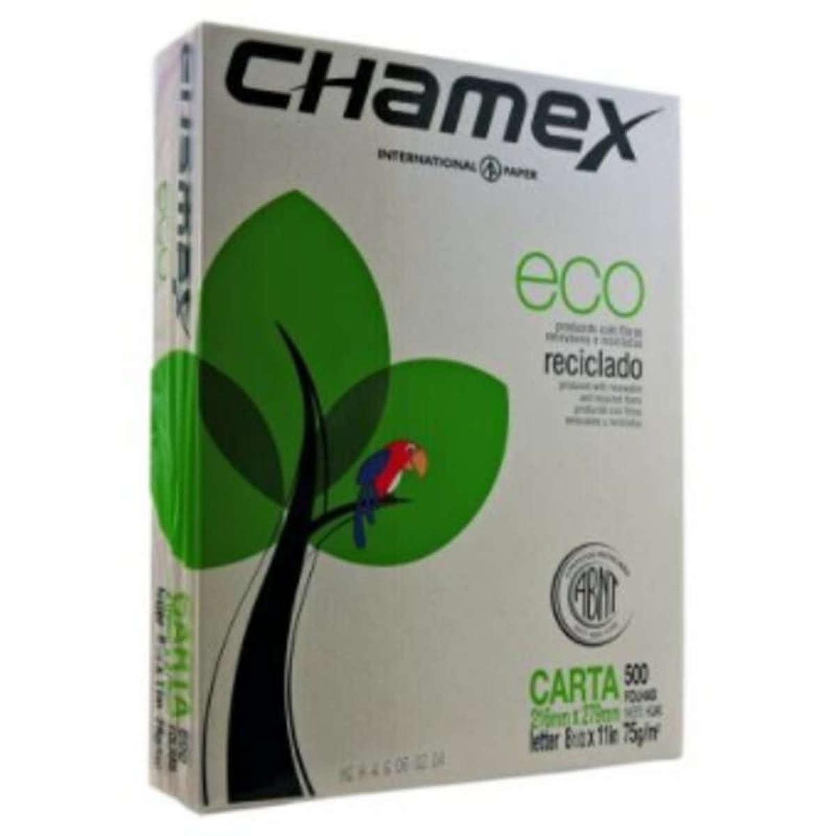 RESMA CARTA 500 HOJAS | Resmas Eco Chamex