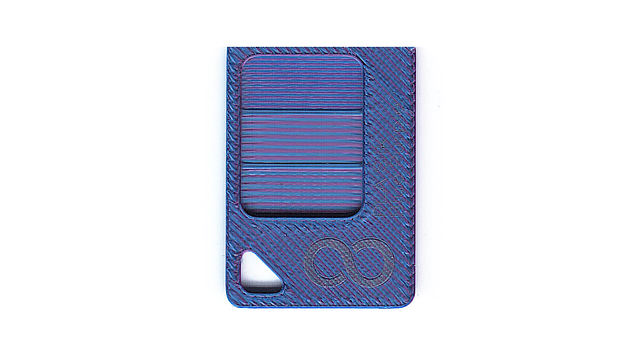 Filamento PLA Silk o Seda Bicolor Azul Morado 1kg Elegoo | Filamentos 3