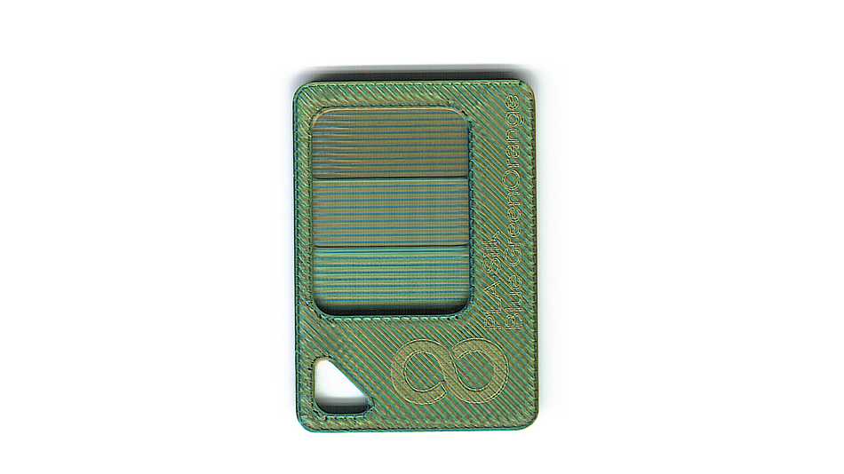 Filamento PLA Silk o Seda Tricolor Azul Verde Naranjo 1kg Elegoo | Filamentos 2