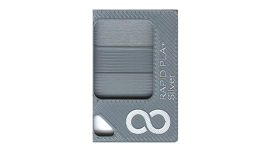 Filamento PLA+ RAPID Alta Velocidad Plateado o Plata 1kg Elegoo | Filamentos 2