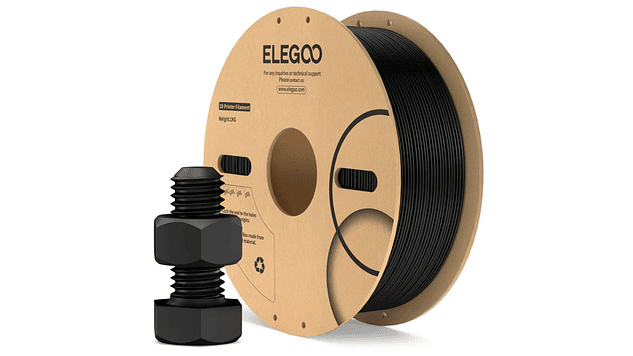 Filamento ABS Negro 1kg Elegoo | Filamentos 1