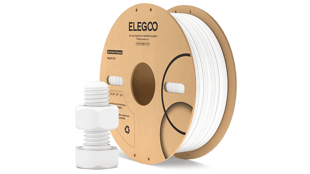 Filamento ABS Blanco 1kg Elegoo | Filamentos 1