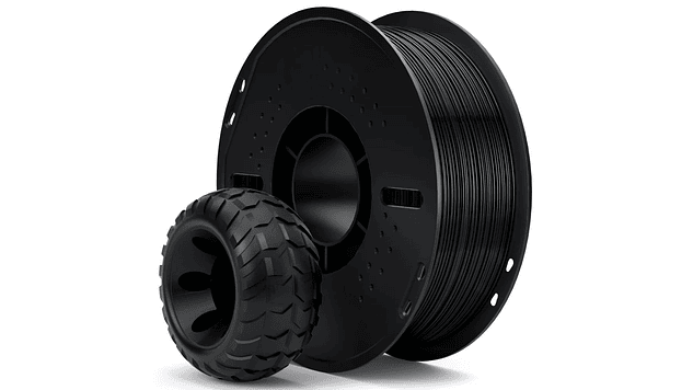 Filamento TPU Rapid Alta Velocidad 1kg Negro Elegoo | Filamentos 1
