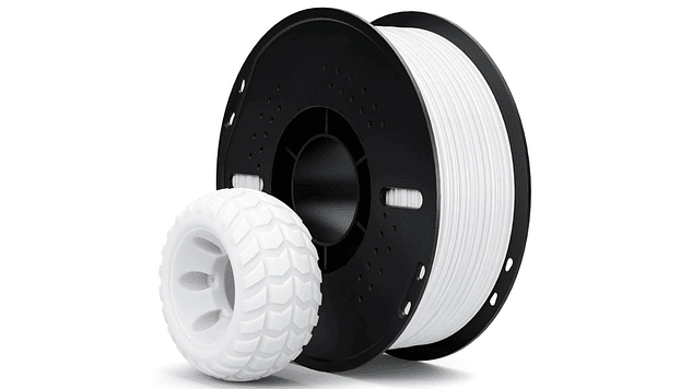 Filamento TPU Rapid Alta Velocidad 1kg Blanco Elegoo | Filamentos 1