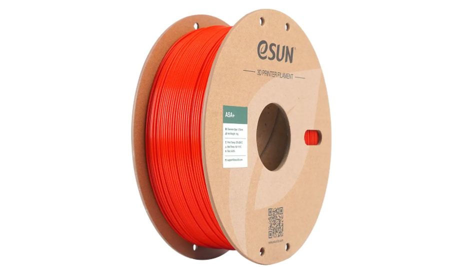 Filamento ASA+ Rojo 1kg Esun | Filamentos 1