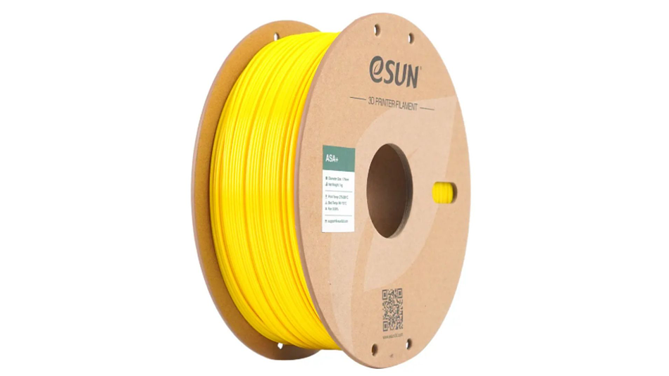 Filamento ASA+ Amarillo 1kg Esun | Filamentos 1